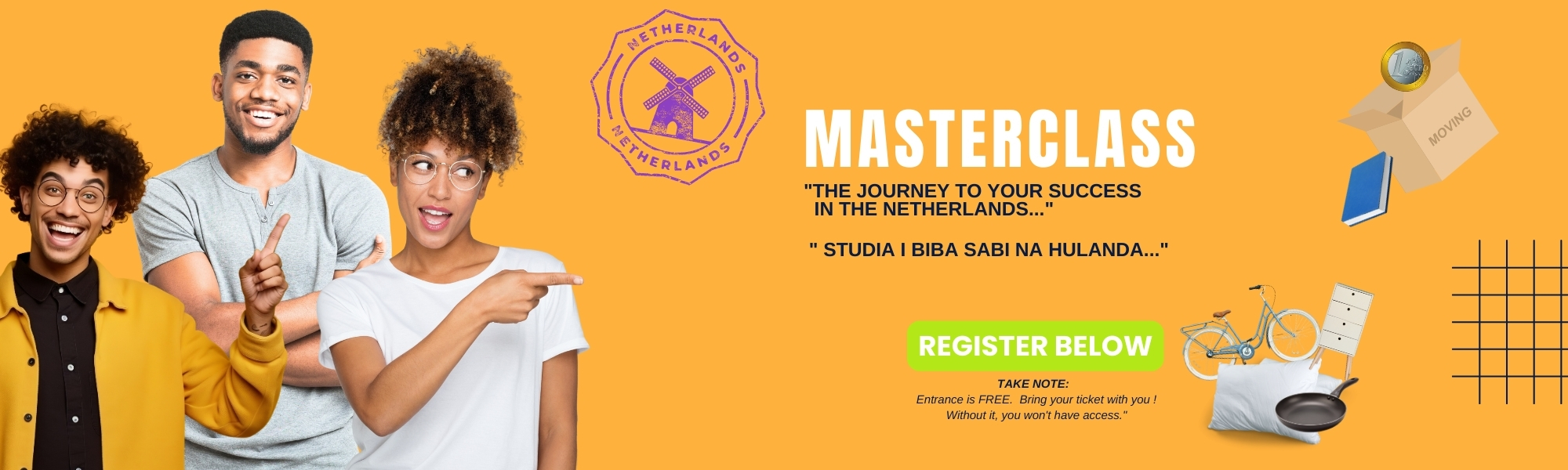 Banner voor masterclass